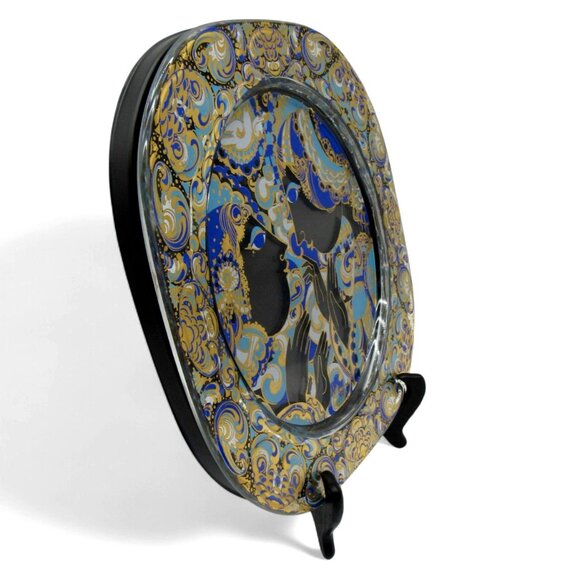 ROSENTHAL Bjorn Wiinblad The Annunciation Christmas Wall Plate 1977 Signed Vinta - Picture 2 of 12